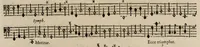 An illustration from Motets pour la chapelle du Roy, mis en musique, par Monsieur Du Mont abbé de Silly, & maistre de la musique, de ladite chapelle. Basse-continue pour l'orgue. (1686)