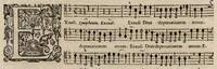 An illustration from Motets pour la chapelle du Roy, mis en musique, par Monsieur Du Mont abbé de Silly, & maistre de la musique, de ladite chapelle. Haute-taille du petit choeur. (1686)