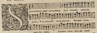 An illustration from Motets pour la chapelle du Roy, mis en musique, par Monsieur Du Mont abbé de Silly, & maistre de la musique, de ladite chapelle. Haute-contre du grand choeur. (1686)