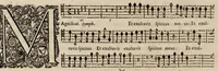 An illustration from Motets pour la chapelle du Roy, mis en musique, par Monsieur Du Mont abbé de Silly, & maistre de la musique, de ladite chapelle. Haute taille du grand choeur. (1686)