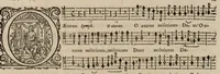 An illustration from Motets pour la chapelle du Roy, mis en musique, par Monsieur Du Mont abbé de Silly, & maistre de la musique, de ladite chapelle. Haute taille du grand choeur. (1686)