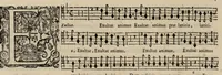An illustration from Motets pour la chapelle du Roy, mis en musique, par Monsieur Du Mont abbé de Silly, & maistre de la musique, de ladite chapelle. Basse-taille du grand choeur. (1686)