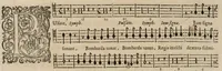 An illustration from Motets pour la chapelle du Roy, mis en musique, par Monsieur Du Mont abbé de Silly, & maistre de la musique, de ladite chapelle. Basse-taille du grand choeur. (1686)