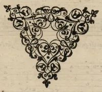 An illustration from Airs de cour avec la tablature de luth de Estienne Moulinié, chef de la musique de Monseigneur le Duc d'Orléans, frere unique du Roy. Quatriesme livre. (1633)