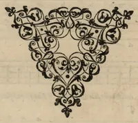An illustration from Airs de cour avec la tablature de luth de Estienne Moulinié, chef de la musique de Monseigneur le Duc d'Orléans, frere unique du Roy. Quatriesme livre. (1633)
