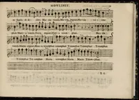 Picture 6 of 15 from Meslanges de sujets chrestiens, cantiques, litanies et motets. Mis en musique, à 2, 3, 4, & 5 parties, avec une Basse-continuë. Dediez à Madame la Duchesse d'Orleans. Par Estienne Moulinié de Languedoc, chef ordinaire de la musique de Son Altesse Royale Monseigneur le Duc d'Orleans. Dessus. (1658), leaf 48
