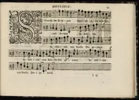 Picture 10 of 15 from Meslanges de sujets chrestiens, cantiques, litanies et motets. Mis en musique, à 2, 3, 4, & 5 parties, avec une Basse-continuë. Dediez à Madame la Duchesse d'Orleans. Par Estienne Moulinié de Languedoc, chef ordinaire de la musique de Son Altesse Royale Monseigneur le Duc d'Orleans. Basse. (1658), leaf 58
