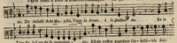 An illustration from Meslanges de sujets chrestiens, cantiques, litanies et motets. Mis en musique, à 2, 3, 4, & 5 parties, avec une Basse-continuë. Dediez à Madame la Duchesse d'Orleans. Par Estienne Moulinié de Languedoc, chef ordinaire de la musique de Son Altesse Royale Monseigneur le Duc d'Orleans. Basse. (1658)