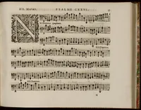 Picture 1 of 5 from Motets pour la chapelle du Roy, mis en musique, par Monsieur l'abbé Robert, maistre de la musique de ladite chapelle. Basse-continue pour les instruments. (1684), leaf 68