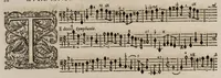 An illustration from Motets pour la chapelle du Roy, mis en musique, par Monsieur l'abbé Robert, maistre de la musique de ladite chapelle. Basse-continue pour l'orgue. (1684)