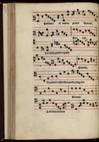 An illustration from Enchiridion musices Nicolai Wollici Barroducensis de gregoriana et figurativa atque contrapuncto simplici percommode tractans, omnibus cantu oblectantibus, perutile et necessarium. (1512)