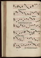 An illustration from Enchiridion musices Nicolai Wollici Barroducensis de gregoriana et figurativa atque contrapuncto simplici percommode tractans, omnibus cantu oblectantibus, perutile et necessarium. (1512)