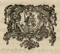 An illustration from Motets et elevations pour la chapelle du Roy, imprimez par l'ordre de Sa Majesté. Quartier d'avril, may, & juin 1686. (1686)