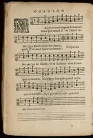 An illustration from Les equivoques du sieur de Chancy. (1640)