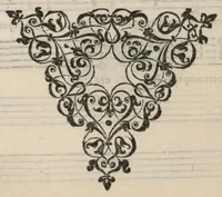 An illustration from II. Livre des equivoques du sieur de Chancy, maistre de la musique de la chambre du Roy. (1647)