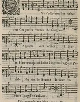 An illustration from II. Livre des equivoques du sieur de Chancy, maistre de la musique de la chambre du Roy. (1647)