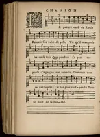 Picture 2 of 7 from IV. Livre de chansons du sieur de Chancy, maistre de la musique de la chambre du Roy. (1651), leaf 23