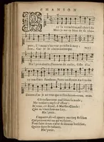 An illustration from IV. Livre de chansons du sieur de Chancy, maistre de la musique de la chambre du Roy. (1651)