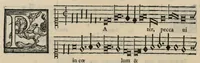 Picture 12 of 33 from Musica nova di Adriano Willaert all'illustrissimo et eccellentissimo signor il signor donno Alfonso d'Este prencipe di Ferrara. Quinta pars. (1559), leaf 45