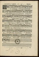 Picture 7 of 9 from Musica nova di Adriano Willaert all'illustrissimo et eccellentissimo signor il signor donno Alfonso d'Este prencipe di Ferrara. Sexta pars. (1559), leaf 52