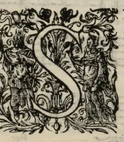 An illustration from Tenore. Harmonia d'affetti devoti a due, tre, e quatro voci consagrata all'altezza serenissima del signor prencipe Alessandro Farnesi di Parma, da Giovanni Legrenzi, primo organista di S. Maria Maggiore di Bergamo et accademico eccitato. Libro primo, opera terza. (1655)