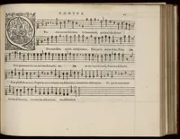 An illustration from Contra. Livre de chansons a cinc parties : avec deux dialogues : a huit. D'Orlande de Lassus. (1581)