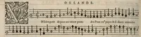 An illustration from Quinta pars. Livre de chansons a cinc parties : avec deux dialogues : a huit. D'Orlande de Lassus. (1581)