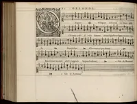 An illustration from Superius. Continuation du mellange d'Orlande de Lassus. A 3. 4. 5. 6. & dix parties. (1584)