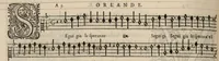 An illustration from Contra. Continuation du mellange d'Orlande de Lassus. A 3. 4. 5. 6. & dix parties. (1584)