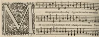 Picture 13 of 15 from Bassus. Continuation du mellange d'Orlande de Lassus. A 3. 4. 5. 6. & dix parties. (1584), leaf 59