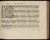 An illustration from Quinta pars. Continuation du mellange d'Orlande de Lassus. A 3. 4. 5. 6. & dix parties. (1584)