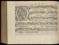 Picture 1 of 19 from Meslanges de la musique de Clau. Le Jeune a 4. 5. 6. 8. & 10. parties. Superius. (1587), leaf 9