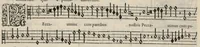 An illustration from Meslanges de la musique de Clau. Le Jeune a 4. 5. 6. 8. & 10. parties. Tenor (1587)