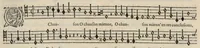 An illustration from Meslanges de la musique de Clau. Le Jeune a 4. 5. 6. 8. & 10. parties. Tenor (1587)