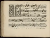 Picture 14 of 25 from Meslanges de la musique de Clau. Le Jeune a 4. 5. 6. 8. & 10. parties. Tenor (1587), leaf 59