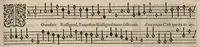 Picture 14 of 23 from Meslanges de la musique de Clau. Le Jeune a 4. 5. 6. 8. & 10. parties. Bassus. (1587), leaf 68