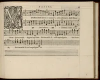 Picture 16 of 23 from Meslanges de la musique de Clau. Le Jeune a 4. 5. 6. 8. & 10. parties. Bassus. (1587), leaf 78