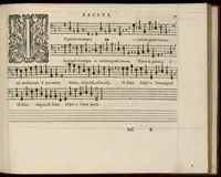 Picture 17 of 23 from Meslanges de la musique de Clau. Le Jeune a 4. 5. 6. 8. & 10. parties. Bassus. (1587), leaf 80