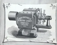 Picture 5 of 24 from Van Depoele Electric Light Company manufacture single and multiple current dynamo electric machines, motors, electric lamps and electro-plating apparatus ... (1884), leaf 11