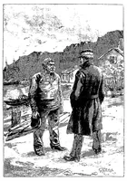 An illustration from Le Sphinx des glaces (1897)