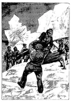 An illustration from Le Sphinx des glaces (1897)