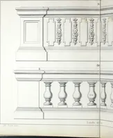An illustration from Vieille Montagne : album d'objets d'art et d'ornementation architecturale : V.M. 1875. (1875)