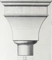 An illustration from Vieille Montagne : album d'objets d'art et d'ornementation architecturale : V.M. 1875. (1875)