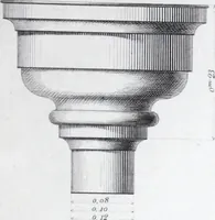 An illustration from Vieille Montagne : album d'objets d'art et d'ornementation architecturale : V.M. 1875. (1875)
