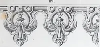 An illustration from Vieille Montagne : album d'objets d'art et d'ornementation architecturale : V.M. 1875. (1875)