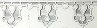 An illustration from Vieille Montagne : album d'objets d'art et d'ornementation architecturale : V.M. 1875. (1875)