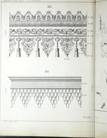 An illustration from Vieille Montagne : album d'objets d'art et d'ornementation architecturale : V.M. 1875. (1875)