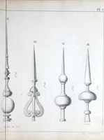 An illustration from Vieille Montagne : album d'objets d'art et d'ornementation architecturale : V.M. 1875. (1875)