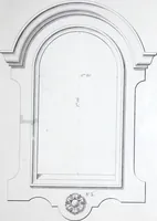 An illustration from Vieille Montagne : album d'objets d'art et d'ornementation architecturale : V.M. 1875. (1875)