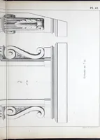 An illustration from Vieille Montagne : album d'objets d'art et d'ornementation architecturale : V.M. 1875. (1875)